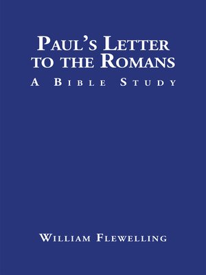 cover image of Paul's Letter to the Romans